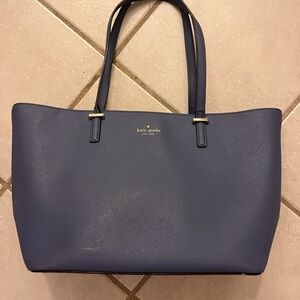 Kate Spade Navy Blue Tote Bag